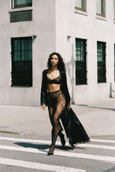 Madeline Robe Black