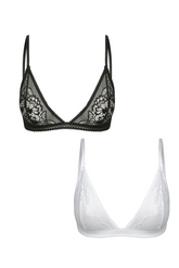 Henley Bralette 2 Pack