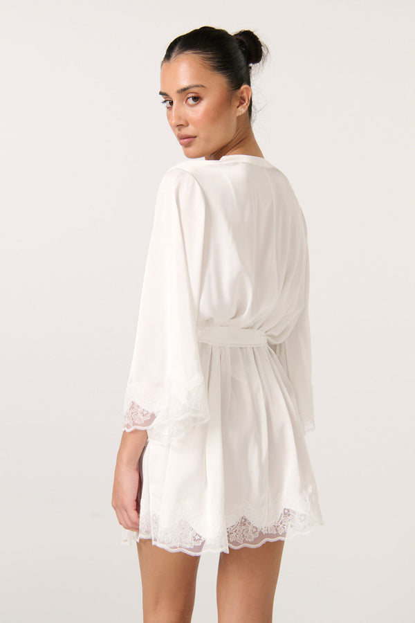 Kensie Robe Ivory