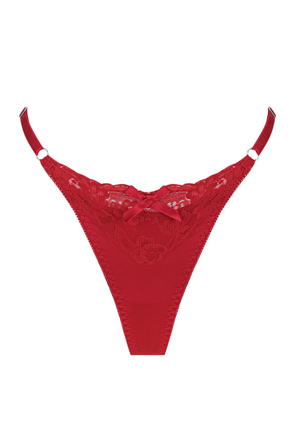 Jones Thong Red