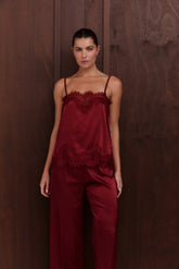 Olivia Pant Set Rhubarb