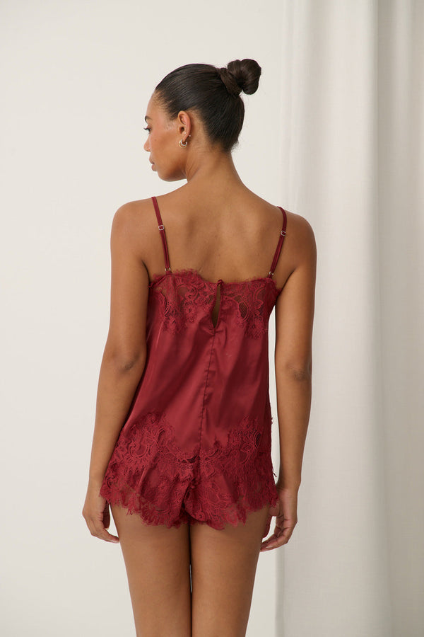 Olivia Camisole Rhubarb