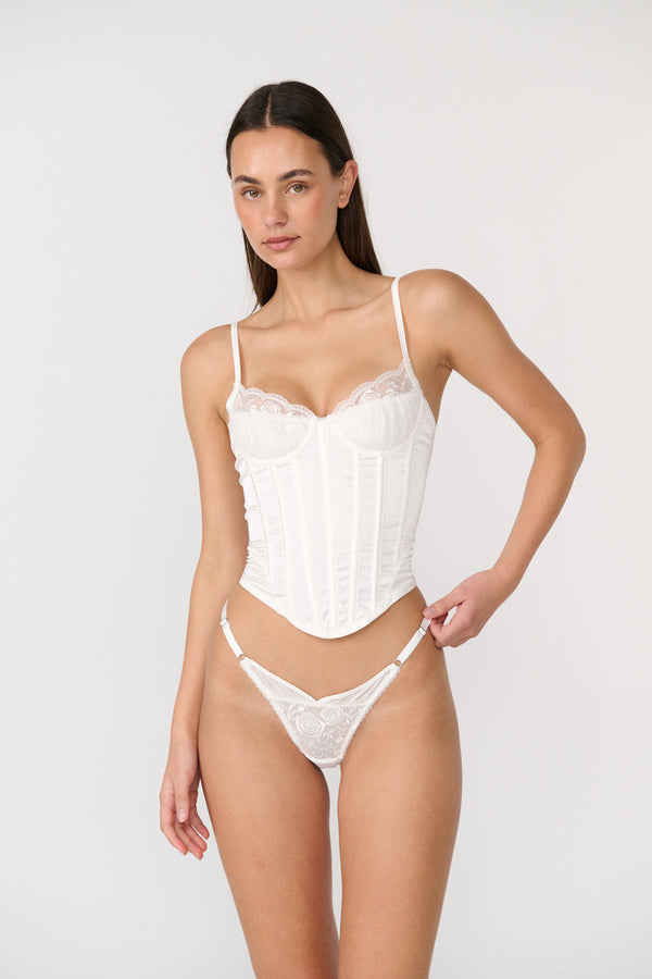 Rouge Corset Ivory