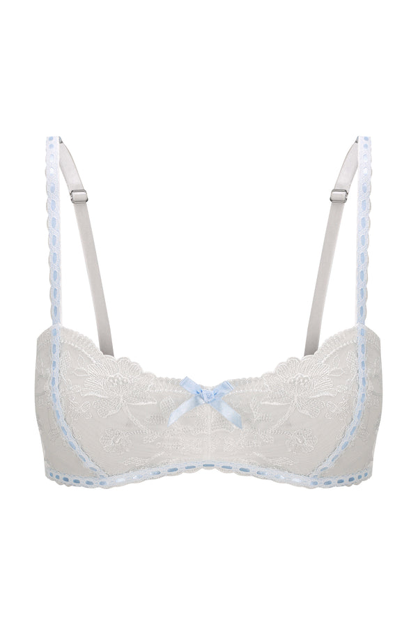 Madison Bralette Set White