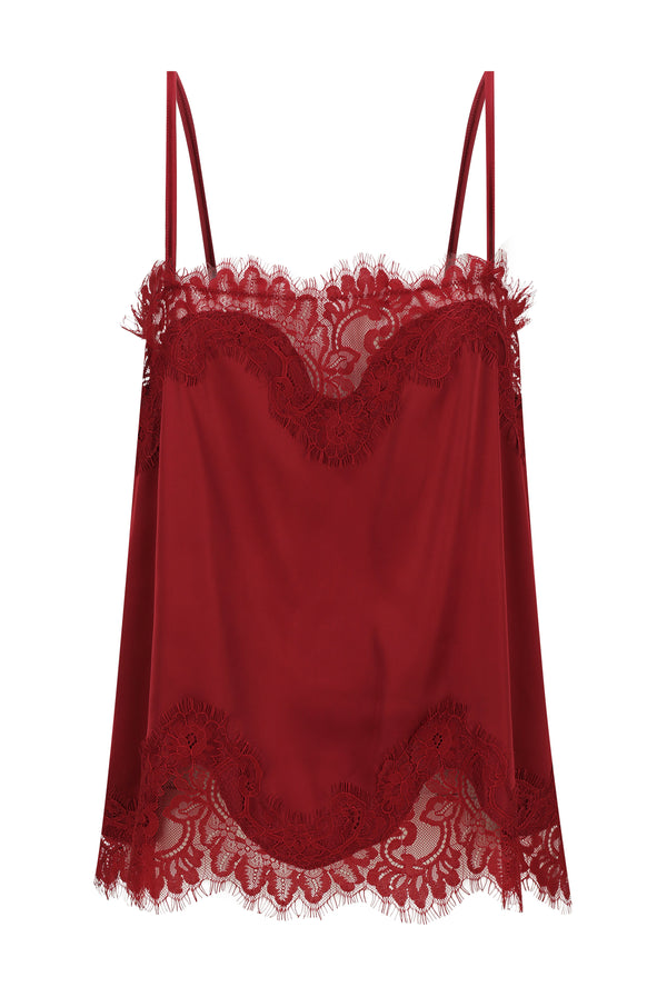 Olivia Camisole Rhubarb