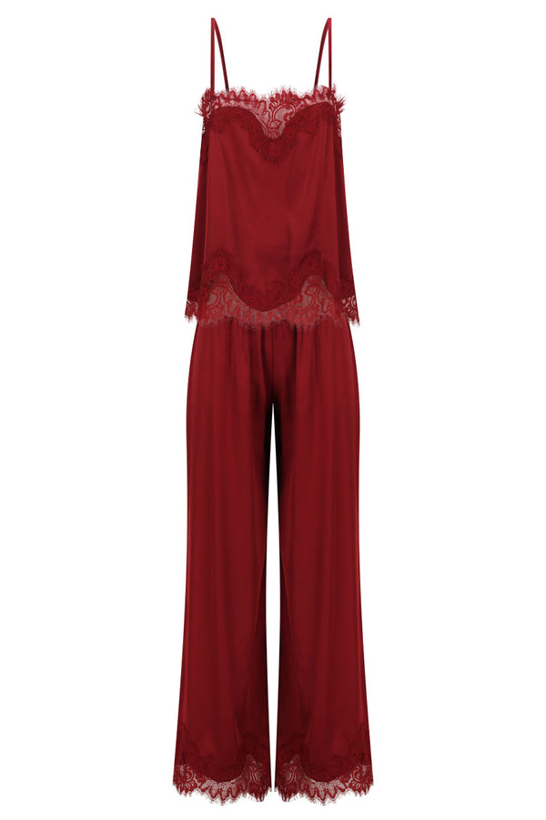 Olivia Pant Set Rhubarb