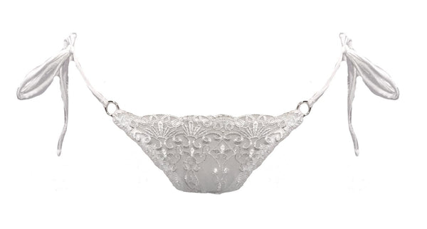 Dahlia Underwear White Underwear - Kat the Label Lingerie Australia