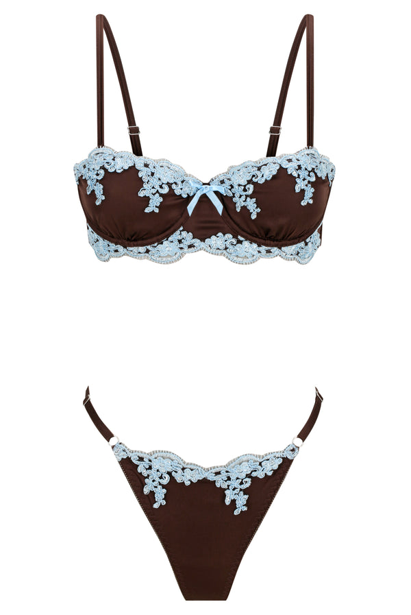 Jean Thong Set Espresso