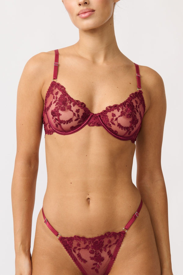 Nicolette Thong Red